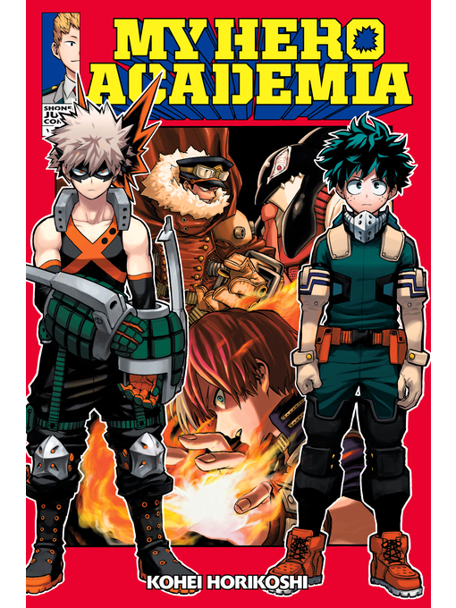 Cover of My Hero Academia, Volume 13